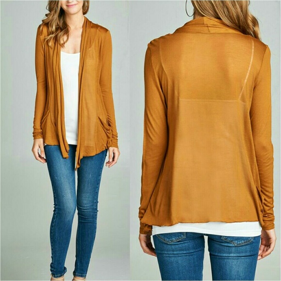 ➕ "Lisa" Flyaway Cardigan - Picture 2 of 2